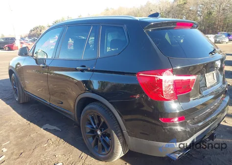 2015 BMW X3 xDrive28I z USA, uszkodzony, nr VIN 5UXWX9C56F0D47005